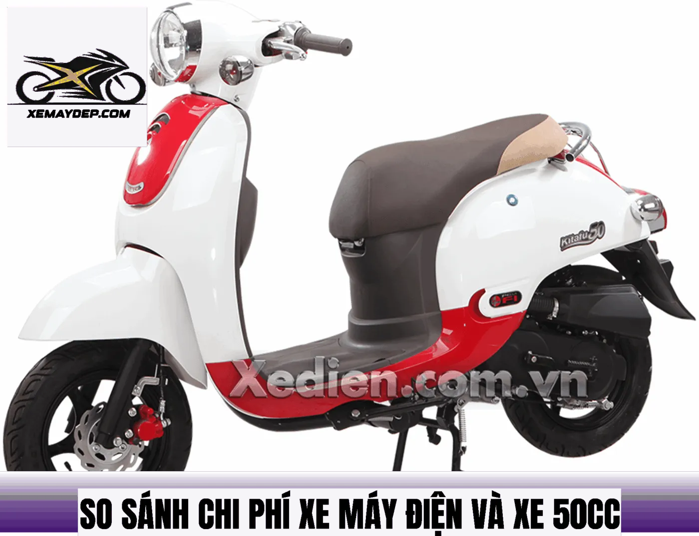 So sánh chi phí xe máy điện và xe 50cc
