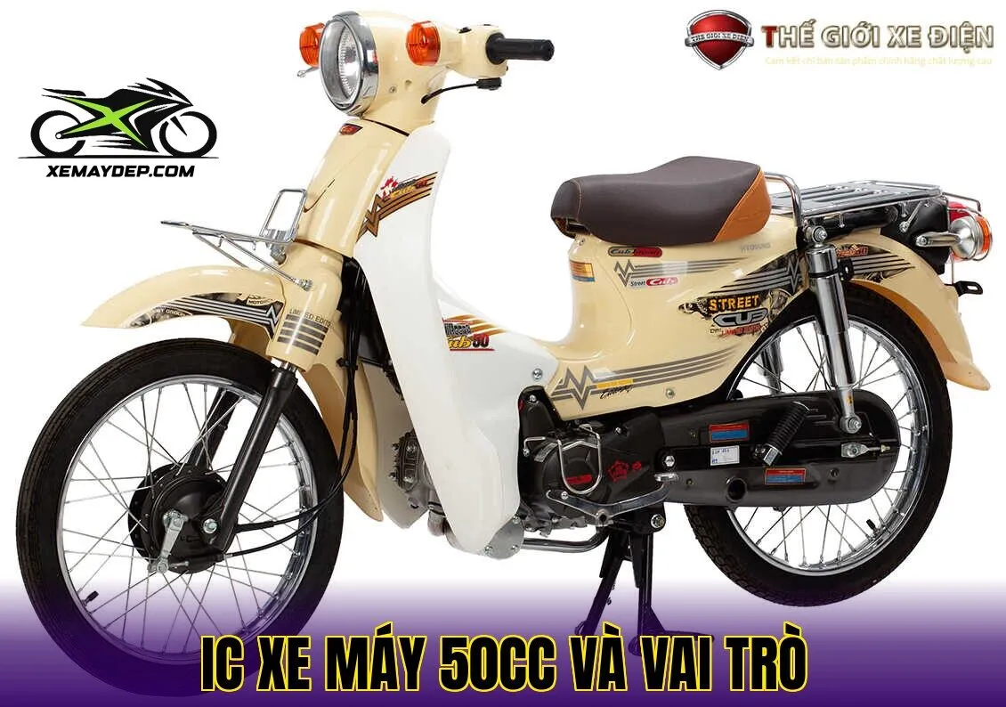 IC xe máy 50cc và vai trò