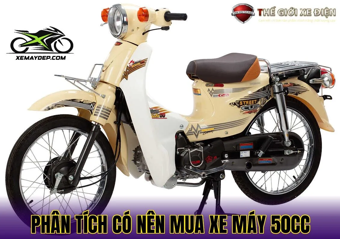 Phân tích có nên mua xe máy 50cc