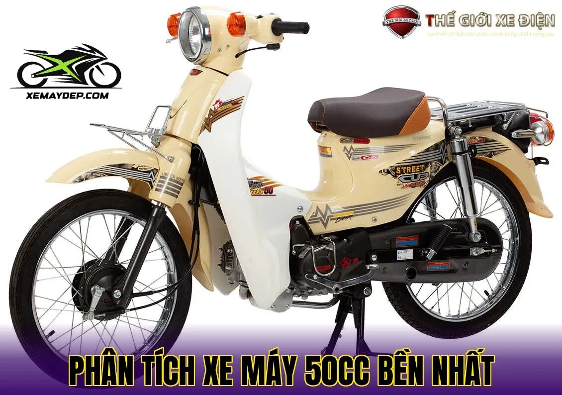phân tích xe máy 50cc bền nhất
