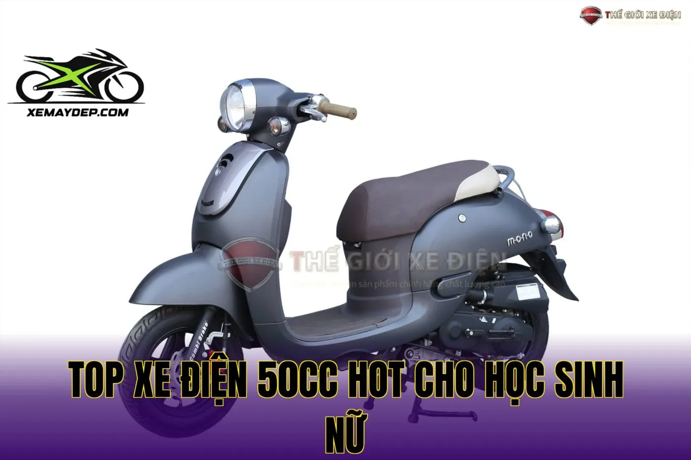 Top xe điện 50cc hot cho học sinh nữ