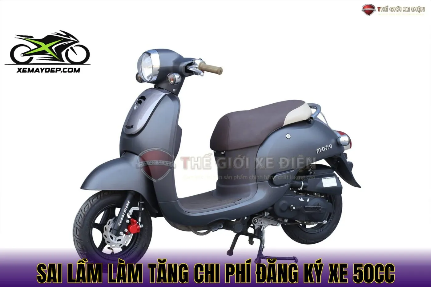 Sai lầm làm tăng chi phí đăng ký xe 50cc