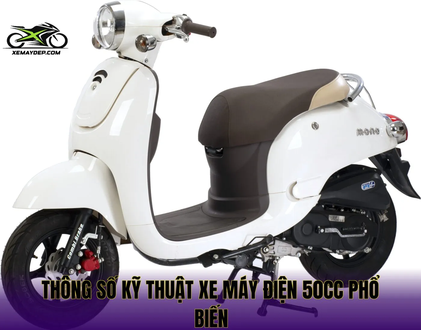 Thông số kỹ thuật xe máy điện 50cc phổ biến