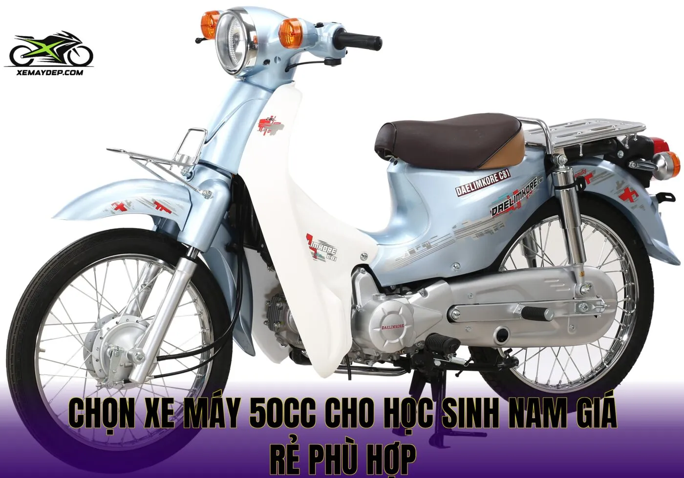 chọn xe máy 50cc cho học sinh nam giá rẻ phù hợp