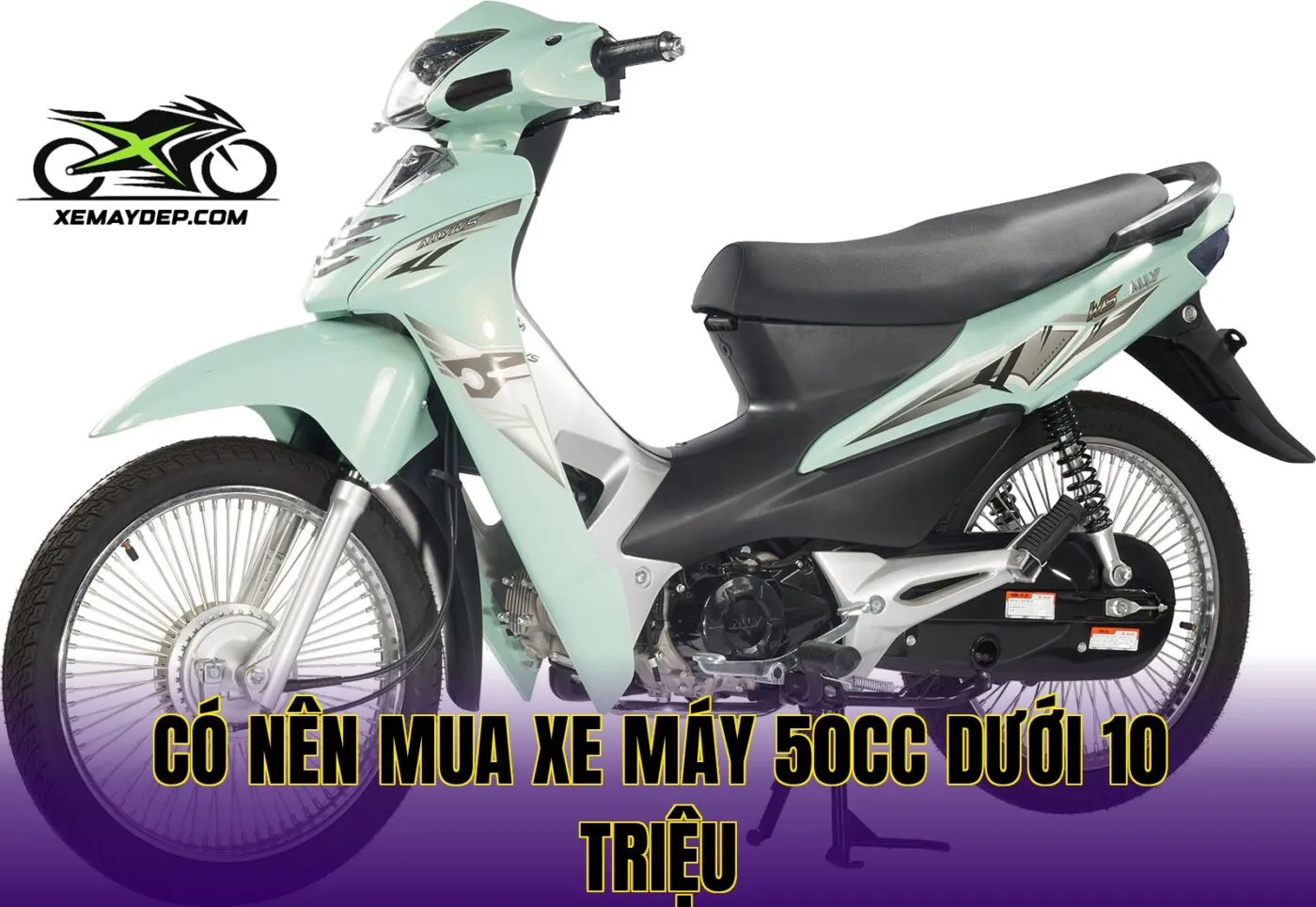 có nên mua xe máy 50cc dưới 10 triệu