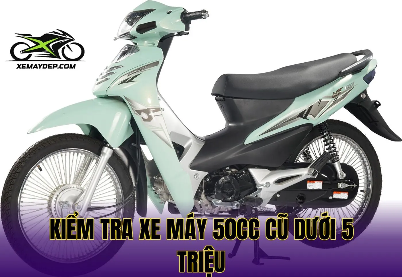 kiểm tra xe máy 50cc cũ dưới 5 triệu