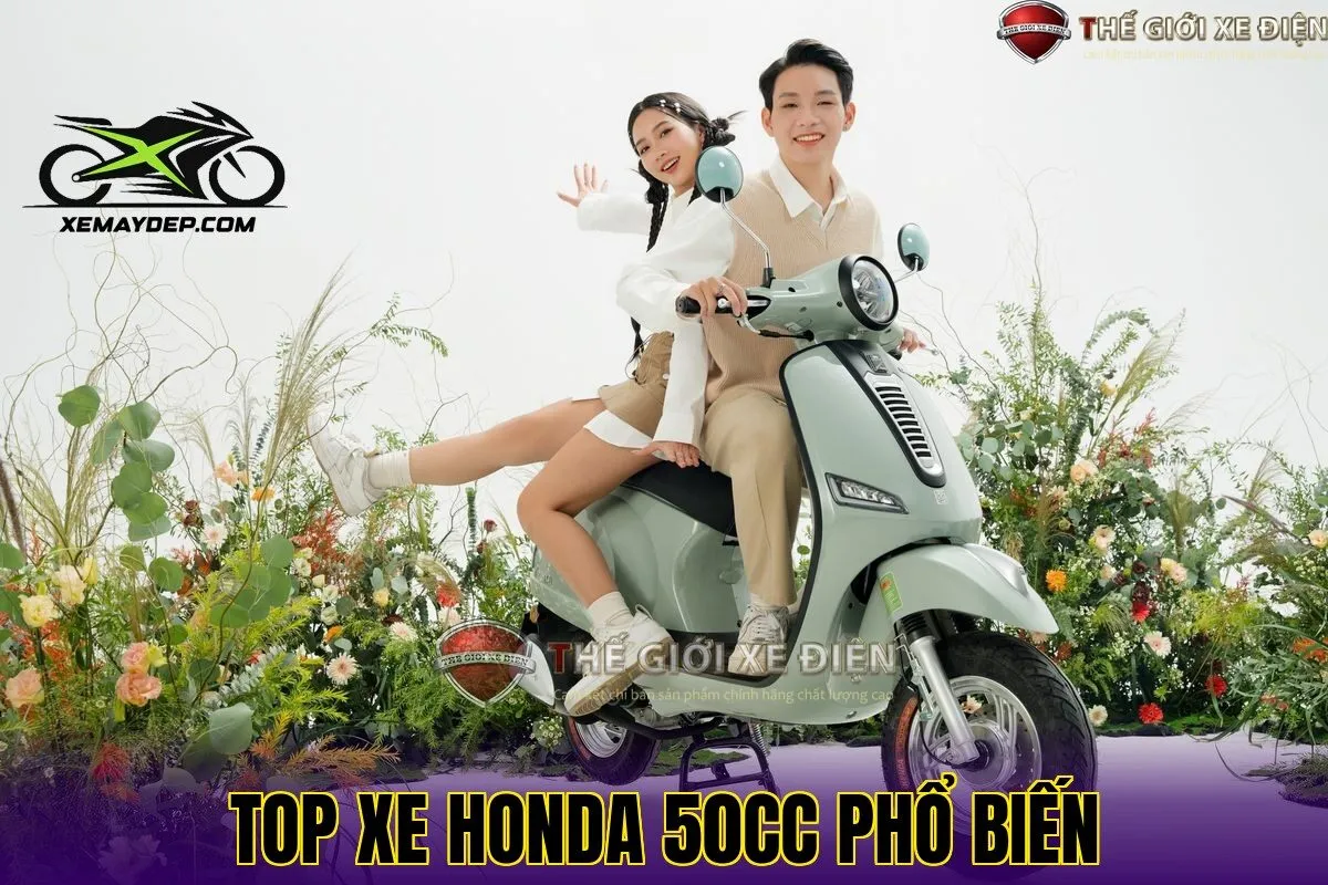Top xe Honda 50cc phổ biến