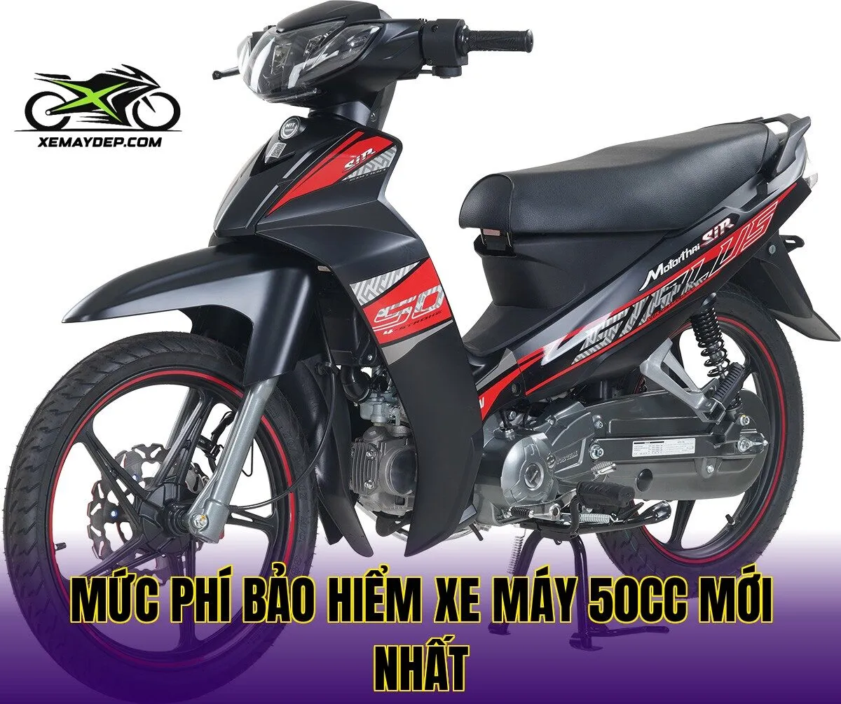 Mức phí bảo hiểm xe máy 50cc mới nhất