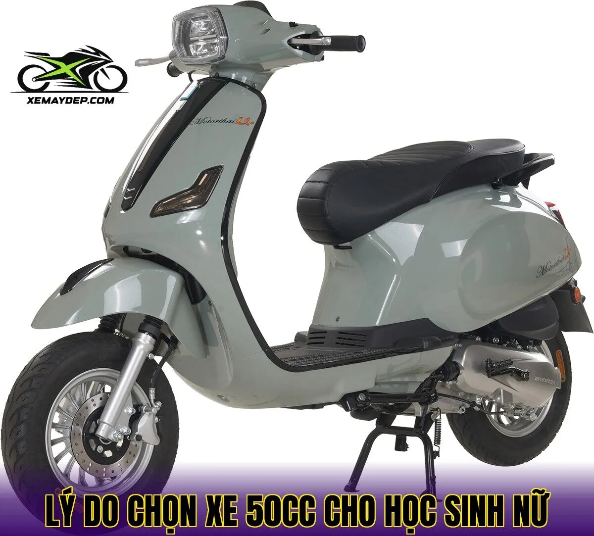 Lý do chọn xe 50cc cho học sinh nữ