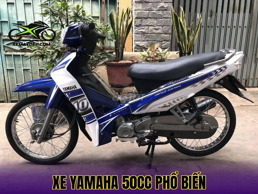 xe Yamaha 50cc phổ biến