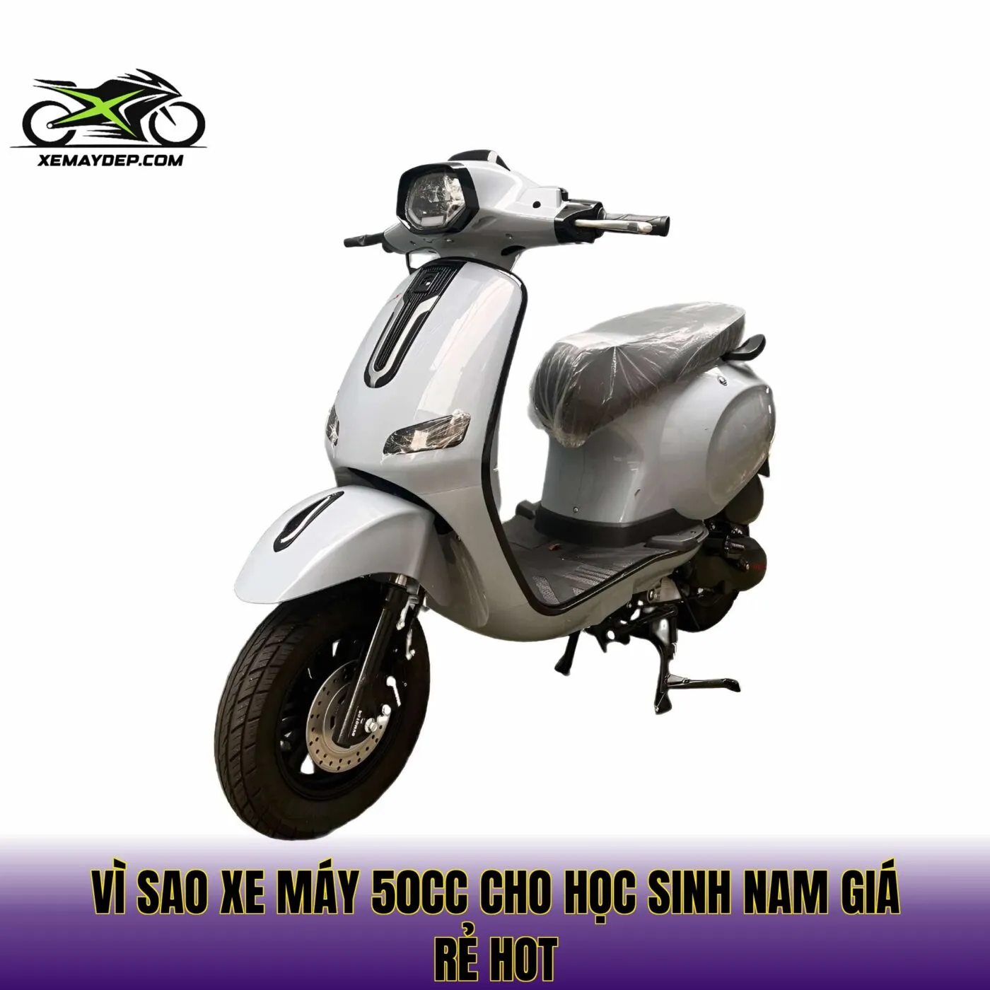 Vì sao xe máy 50cc cho học sinh nam giá rẻ hot