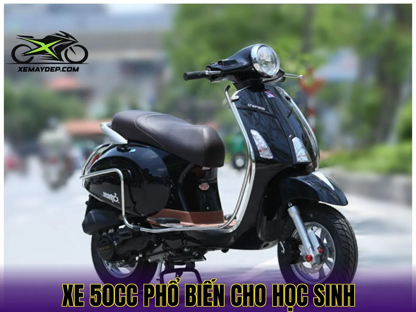 Xe 50cc phổ biến cho học sinh