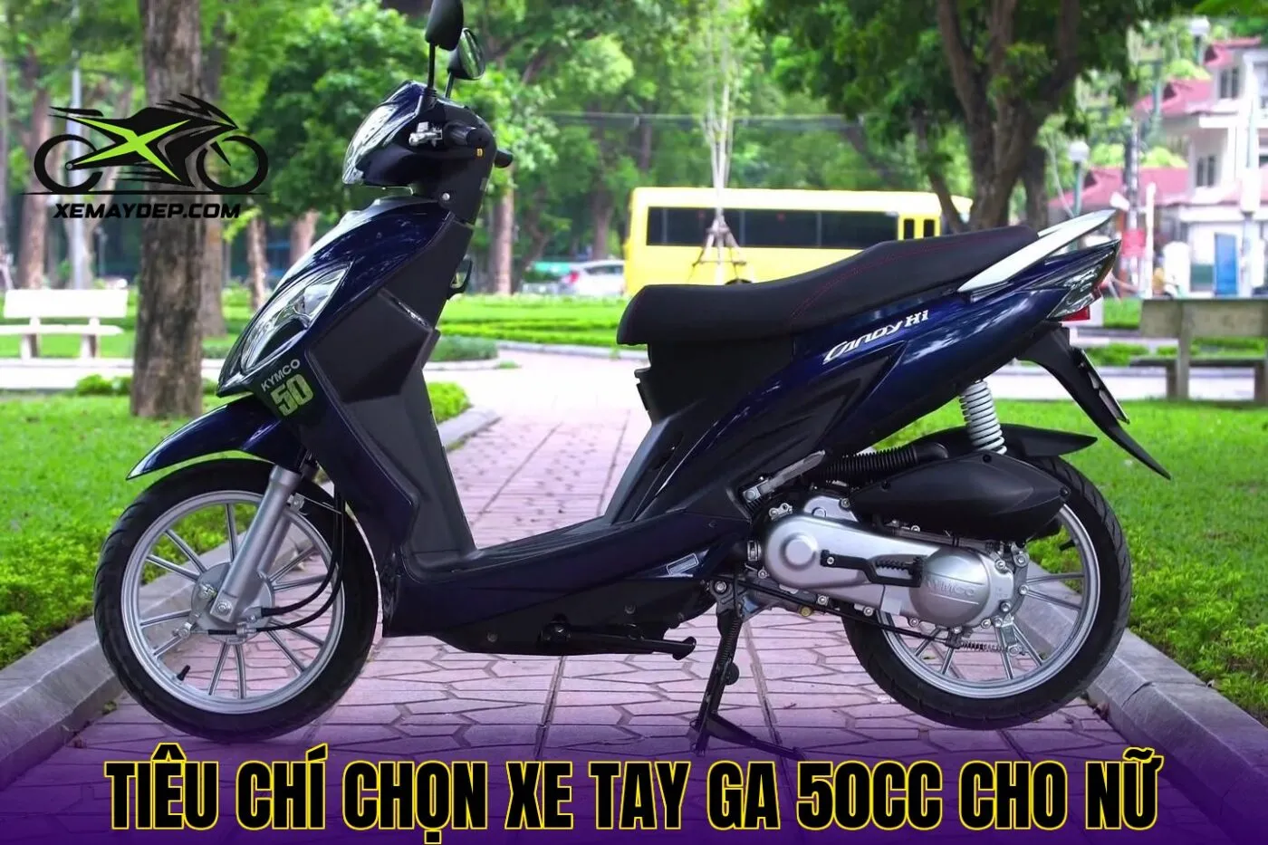 Tiêu chí chọn xe tay ga 50cc cho nữ