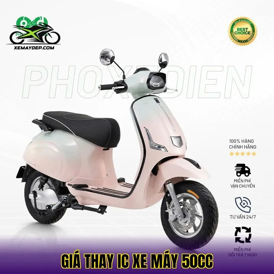 Giá thay IC xe máy 50cc