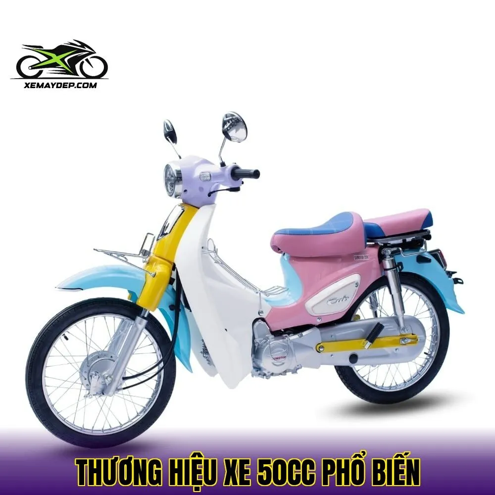 thương hiệu xe 50cc phổ biến