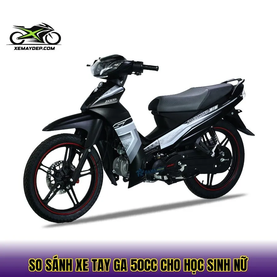 So sánh xe tay ga 50cc cho học sinh nữ