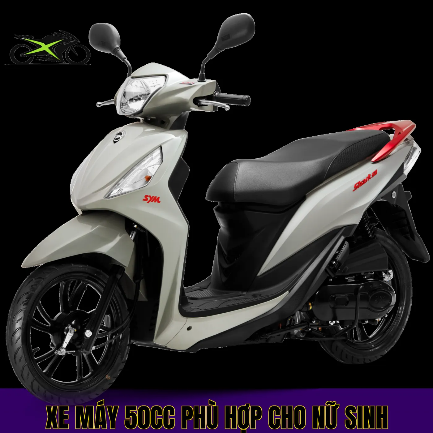xe máy 50cc phù hợp cho nữ sinh