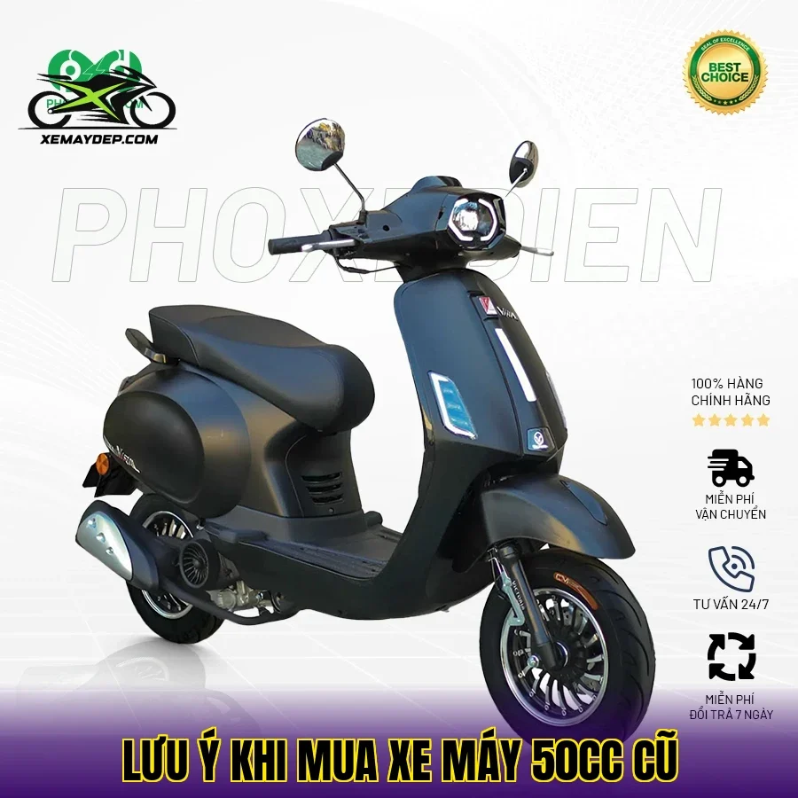 Lưu ý khi mua xe máy 50cc cũ