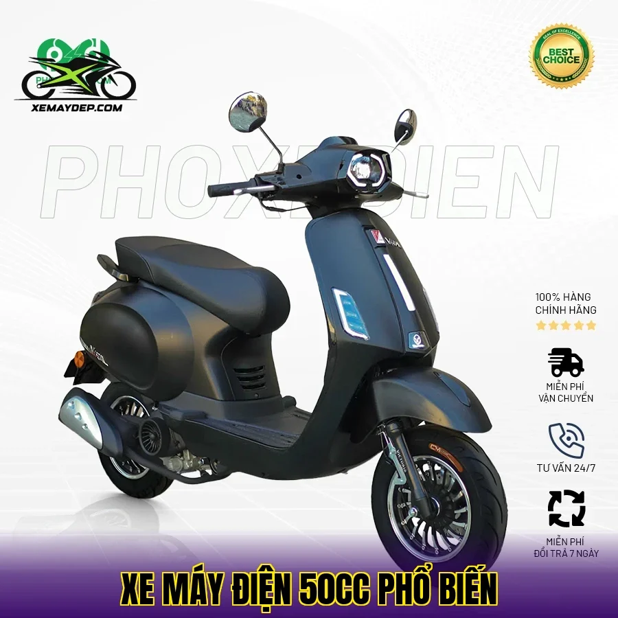 xe máy điện 50cc phổ biến