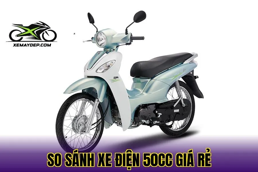 So sánh xe điện 50cc giá rẻ