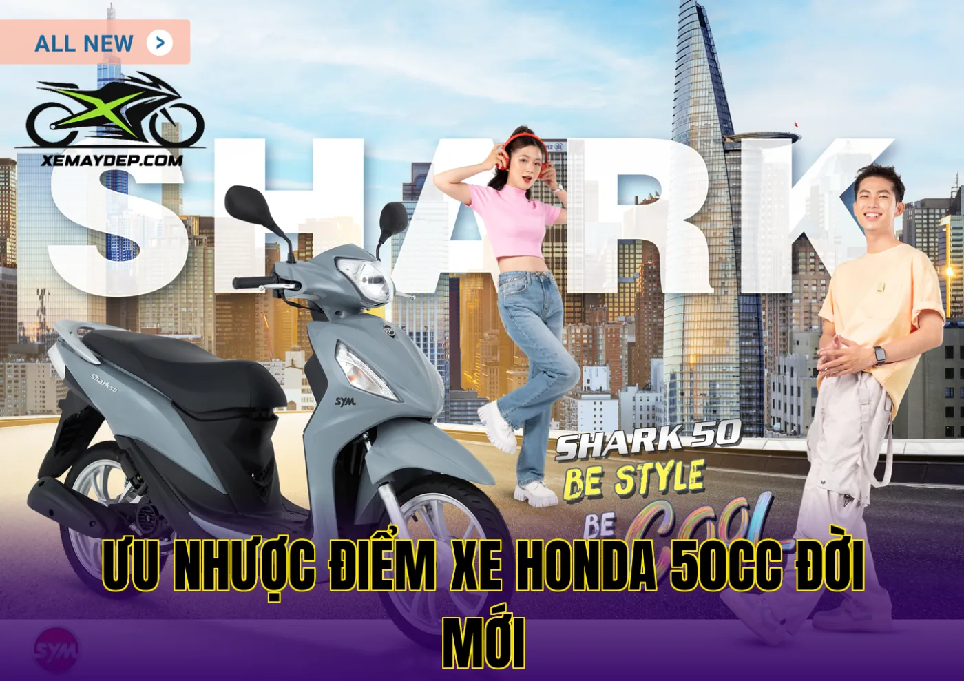 Ưu nhược điểm xe Honda 50cc đời mới