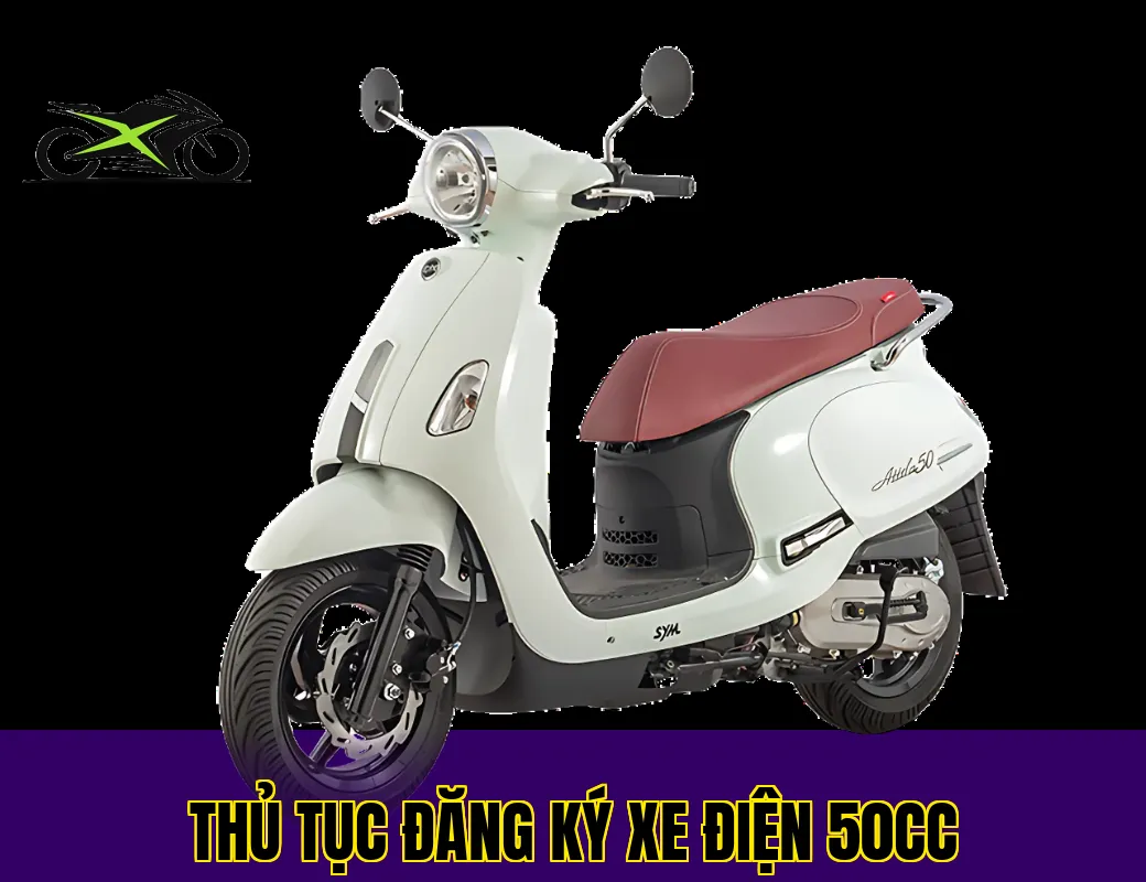 Thủ tục đăng ký xe điện 50cc
