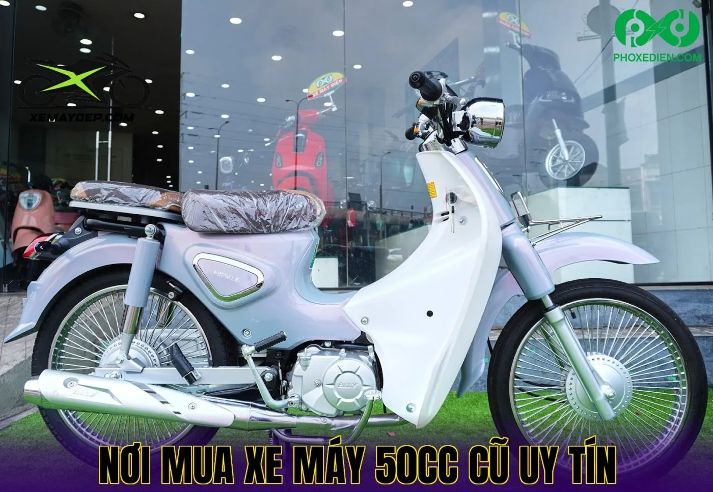 Nơi mua xe máy 50cc cũ uy tín