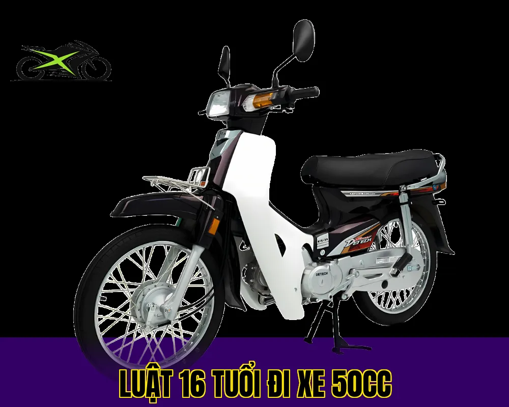 luật 16 tuổi đi xe 50cc