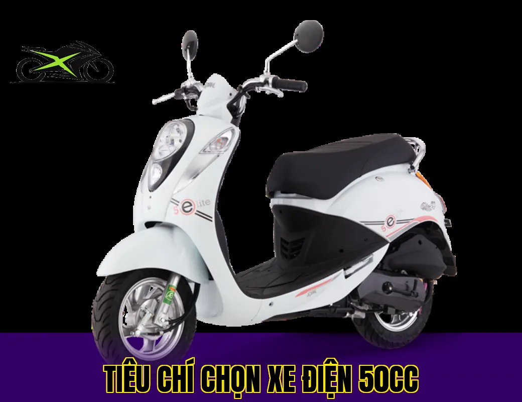 Tiêu chí chọn xe điện 50cc