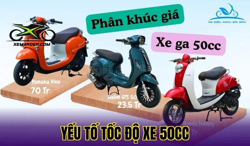 yếu tố tốc độ xe 50cc