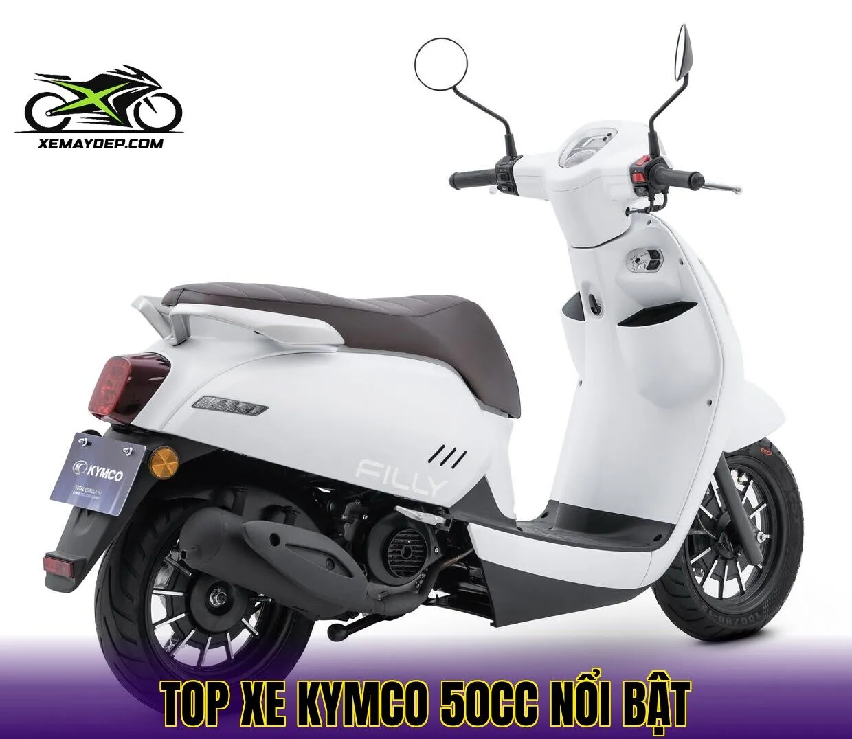 Xe Máy Kymco 50cc Bền Bỉ, Tiết Kiệm Xăng