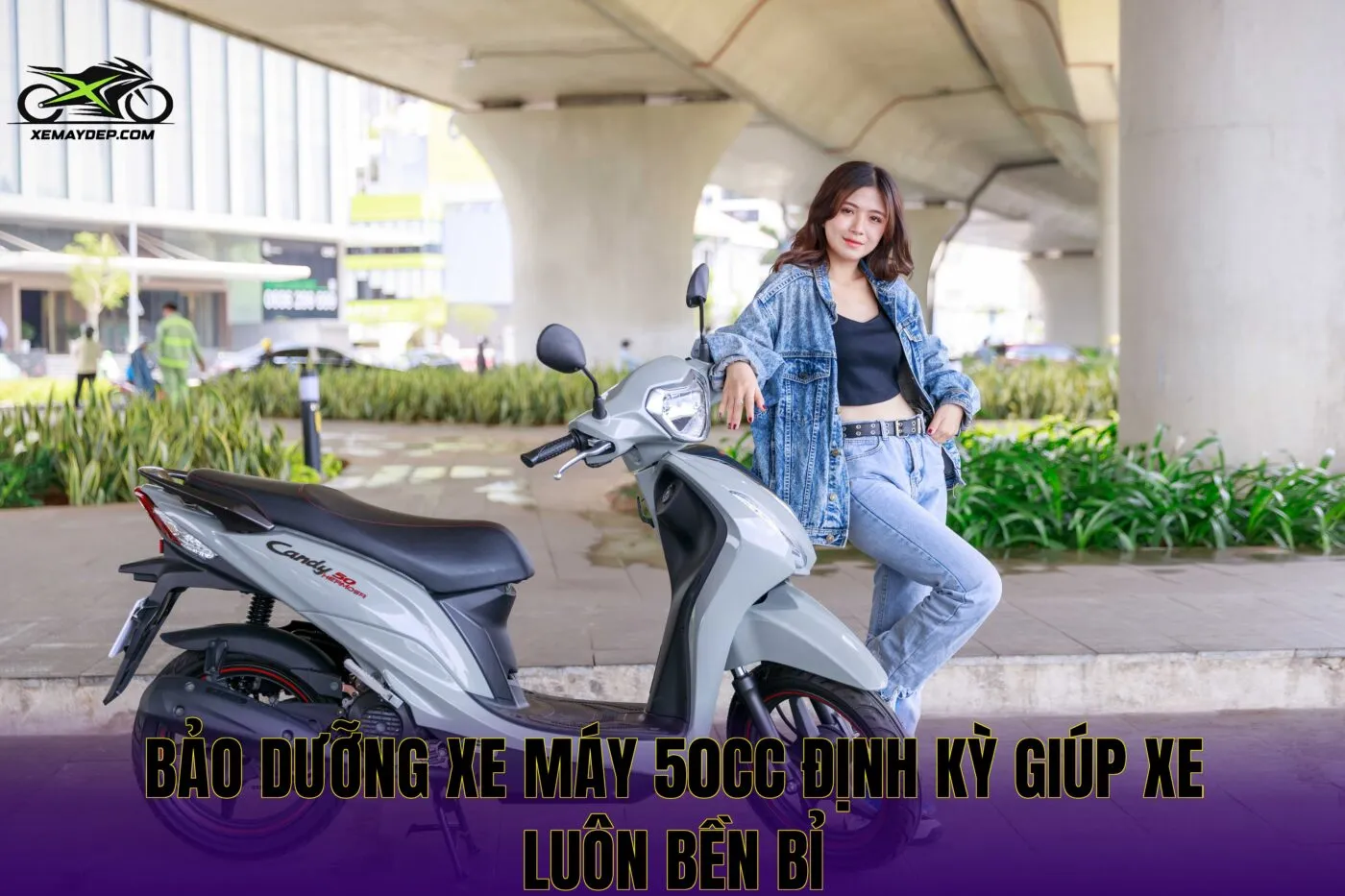 Bảo dưỡng xe máy 50cc định kỳ giúp xe luôn bền bỉ
