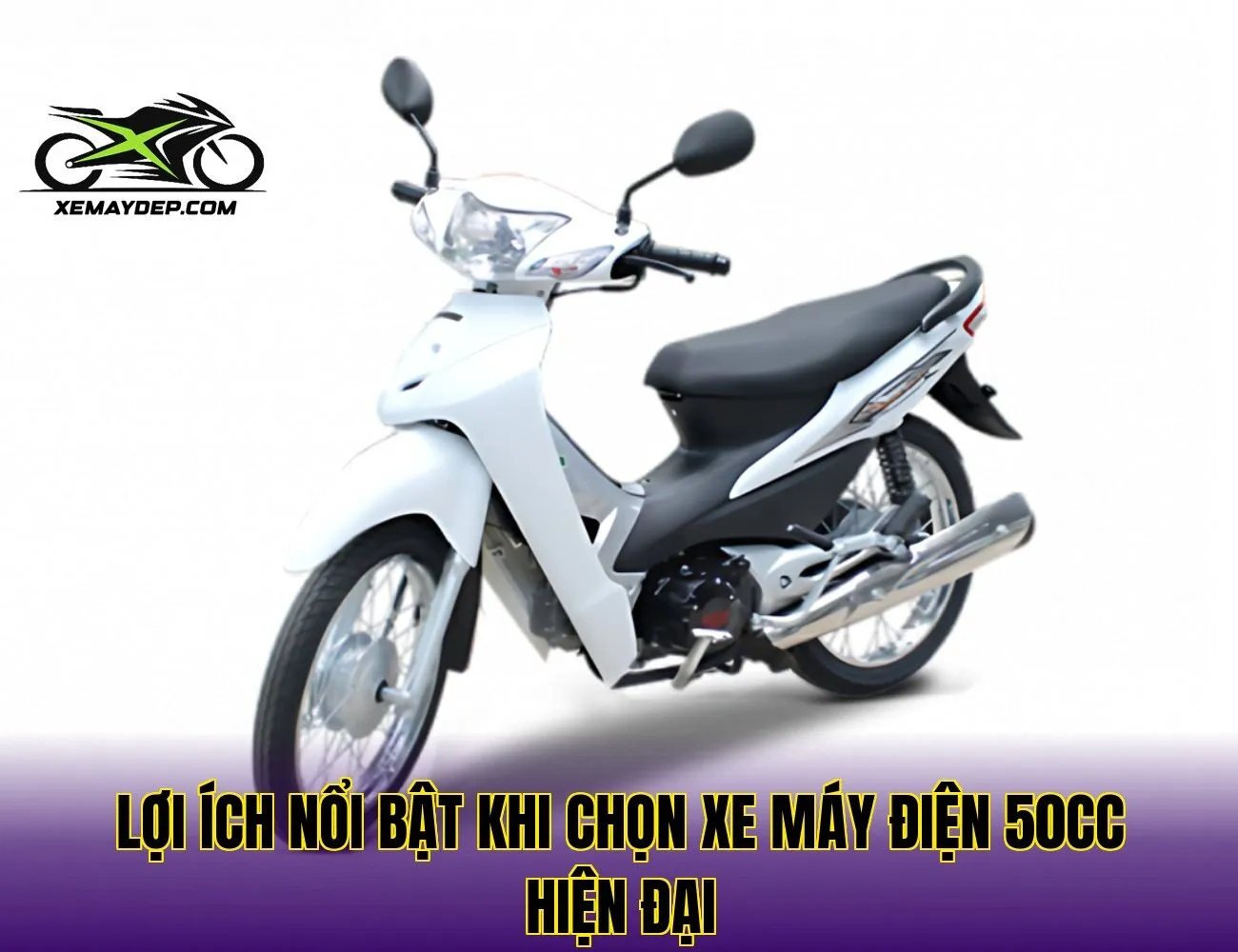 Lợi ích nổi bật khi chọn xe máy điện 50cc hiện đại