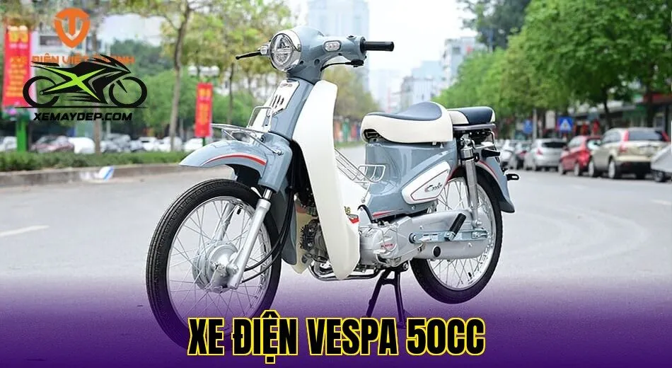 xe điện vespa 50cc