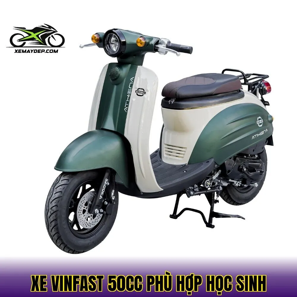 Xe Vinfast 50cc phù hợp học sinh