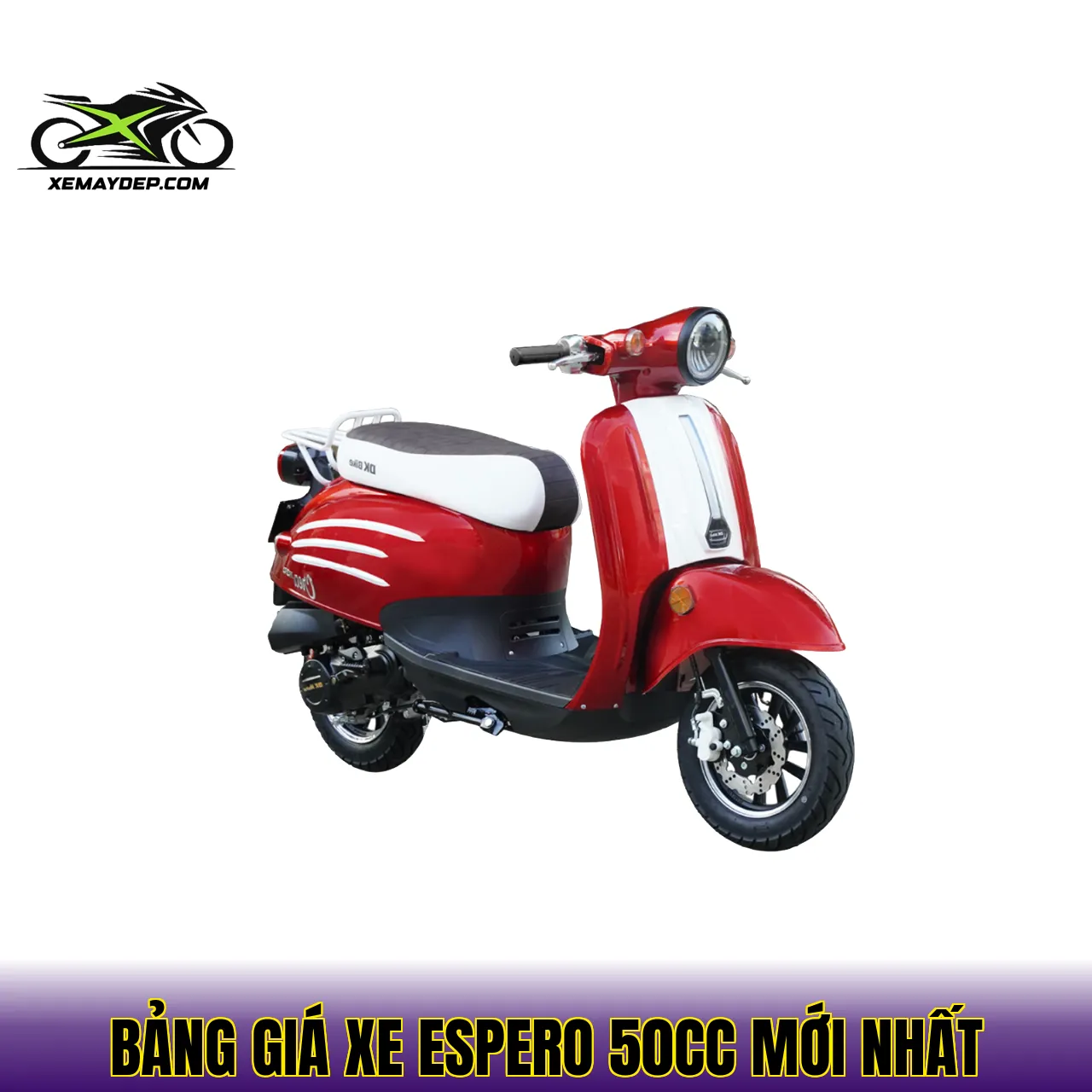 Bảng giá xe Espero 50cc mới nhất