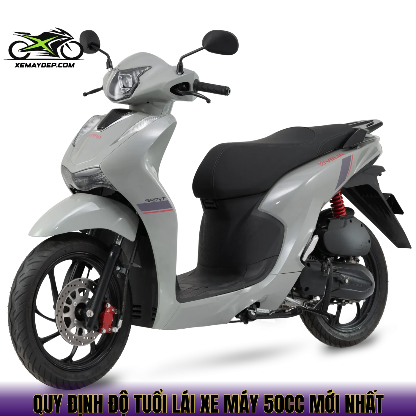 Quy định độ tuổi lái xe máy 50cc mới nhất
