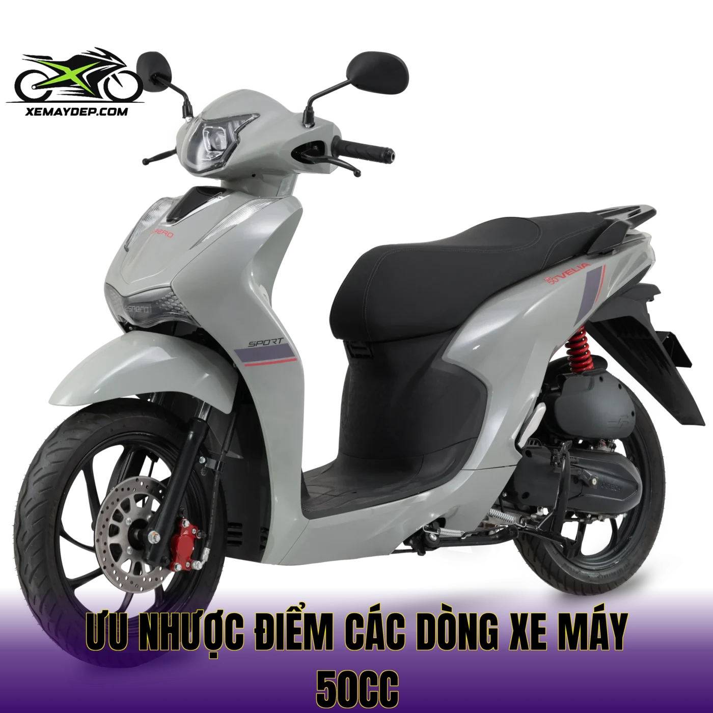 Ưu nhược điểm các dòng xe máy 50cc