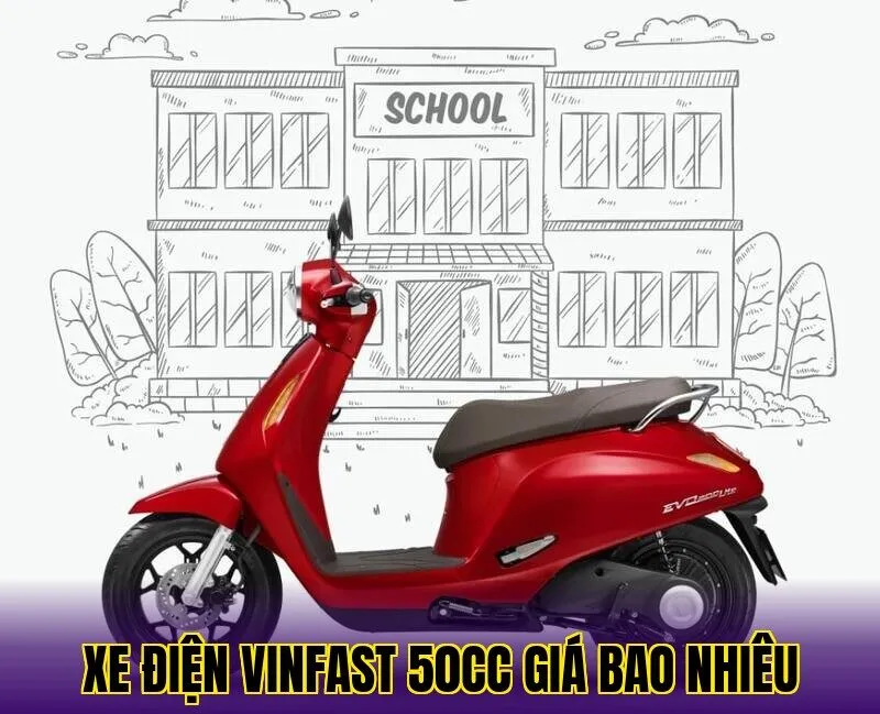 Xe Máy Điện VinFast 50cc Cho Học Sinh, Sinh Viên