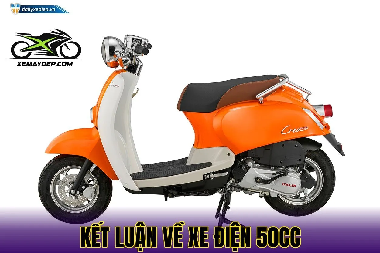 Kết luận về xe điện 50cc