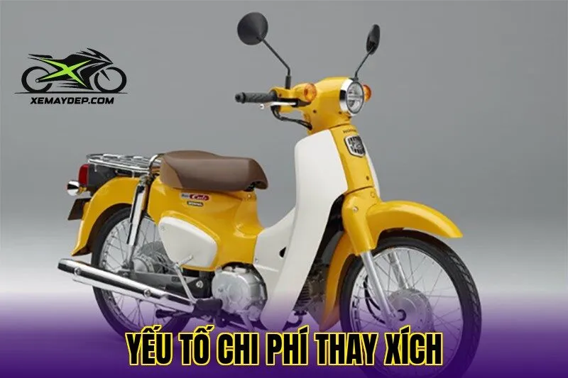 yếu tố chi phí thay xích