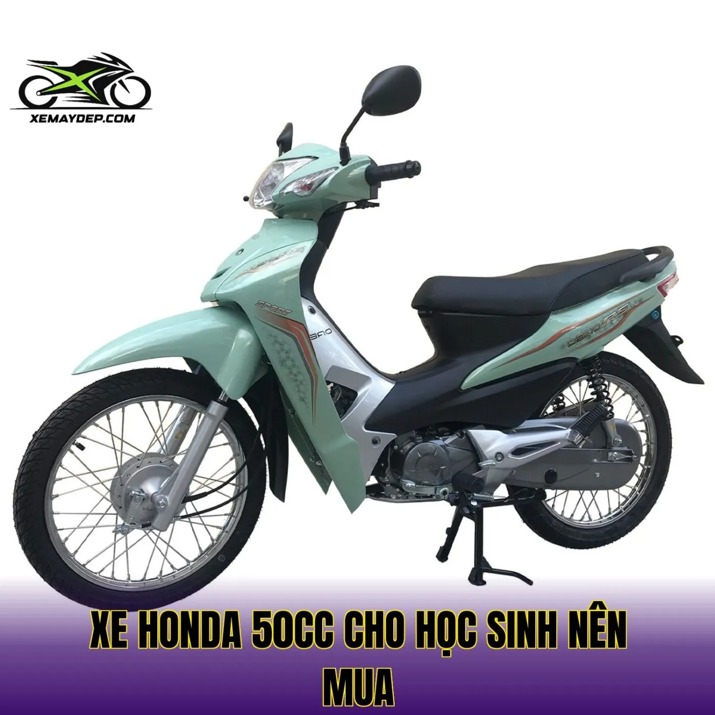 Xe Honda 50cc cho học sinh nên mua