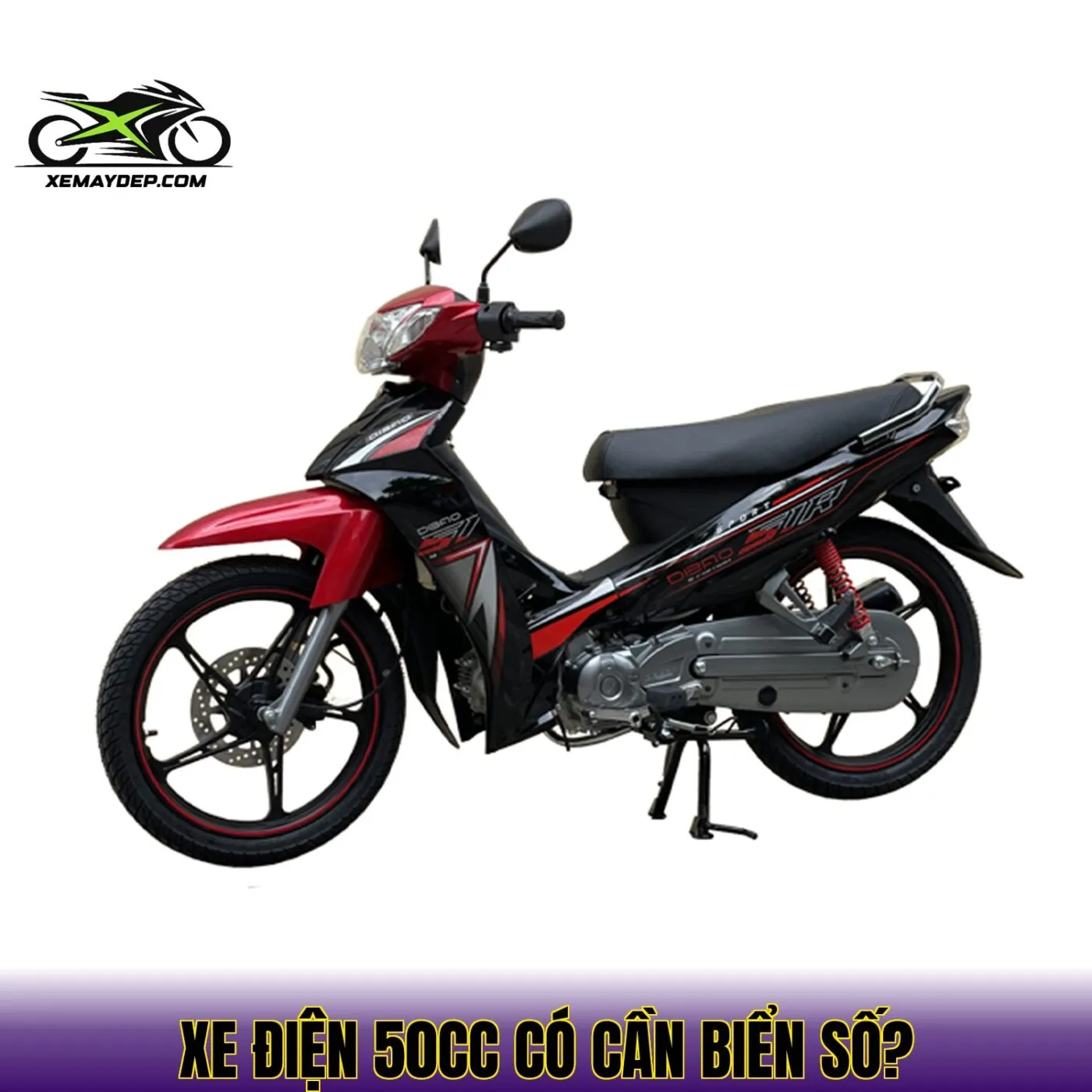 Xe điện 50cc có cần biển số?
