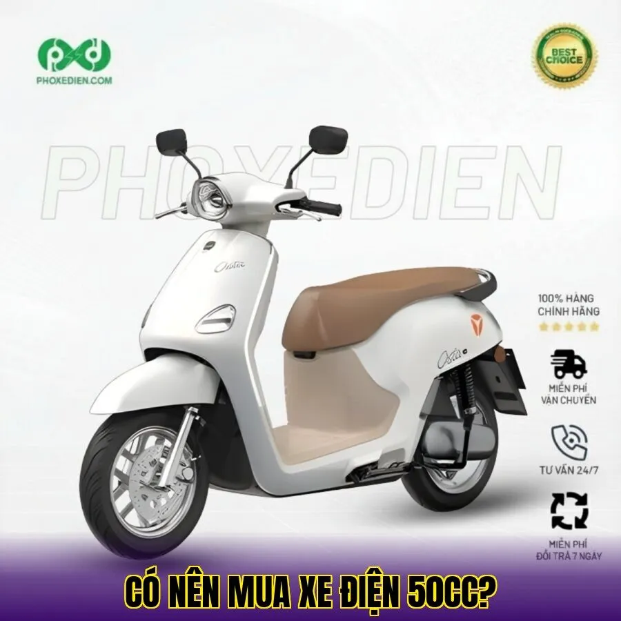 Xe Máy Điện 50cc Cho Học Sinh Và Gợi Ý Xe Tốt