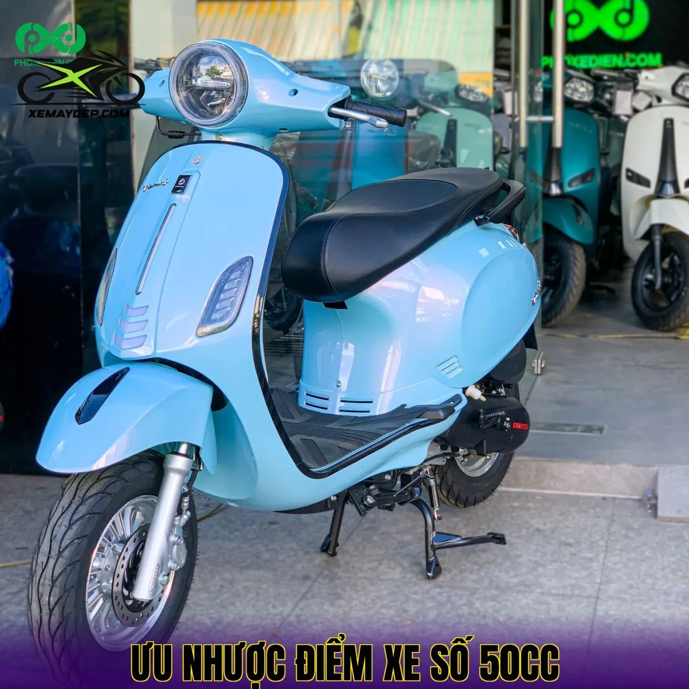 Ưu nhược điểm xe số 50cc
