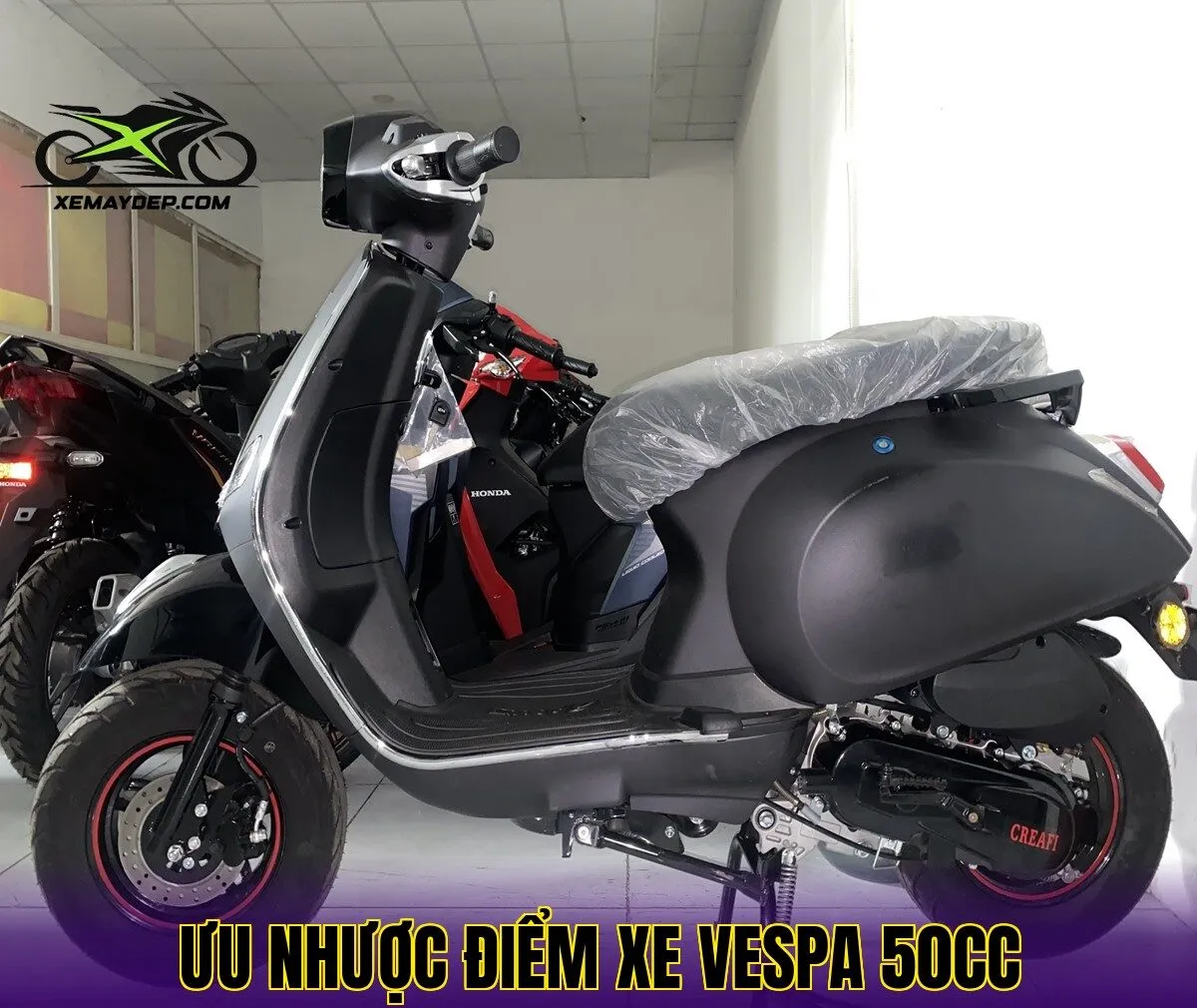 Ưu nhược điểm xe Vespa 50cc