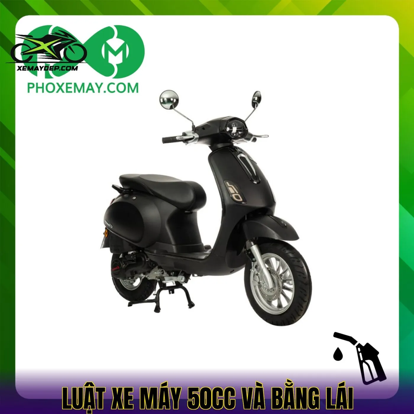 Luật xe máy 50cc và bằng lái