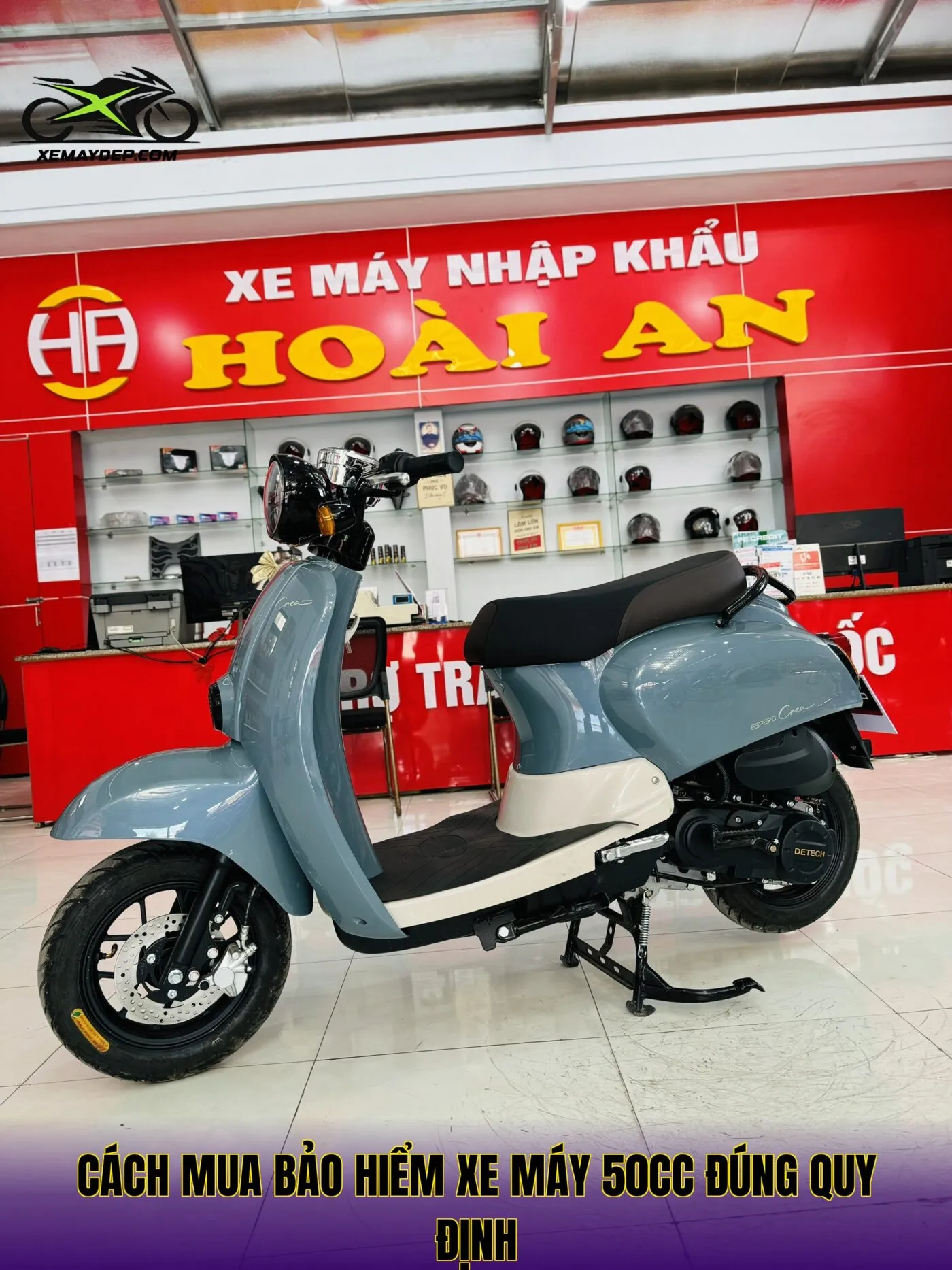 Cách mua bảo hiểm xe máy 50cc đúng quy định